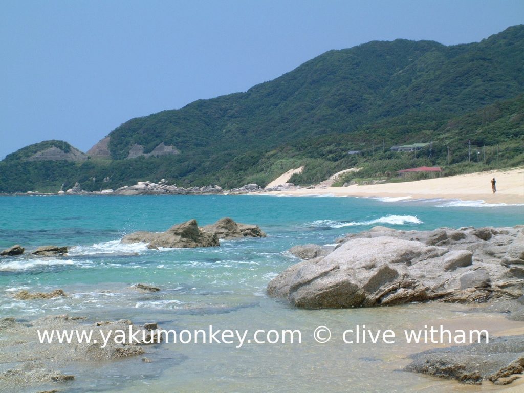 Inakahama beach, Yakushima